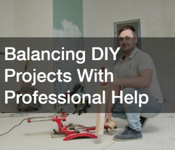Balancing DIY Projects With Professional Help